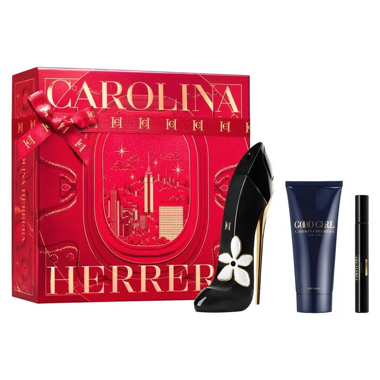 Perfume Mujer Estuche Good Girl Jasmine Absolute Eau de Parfum Absolute 80 ml + Loción Corporal 100 ml + Jasmine Absolute Eau de Parfum Absolute 10 ml