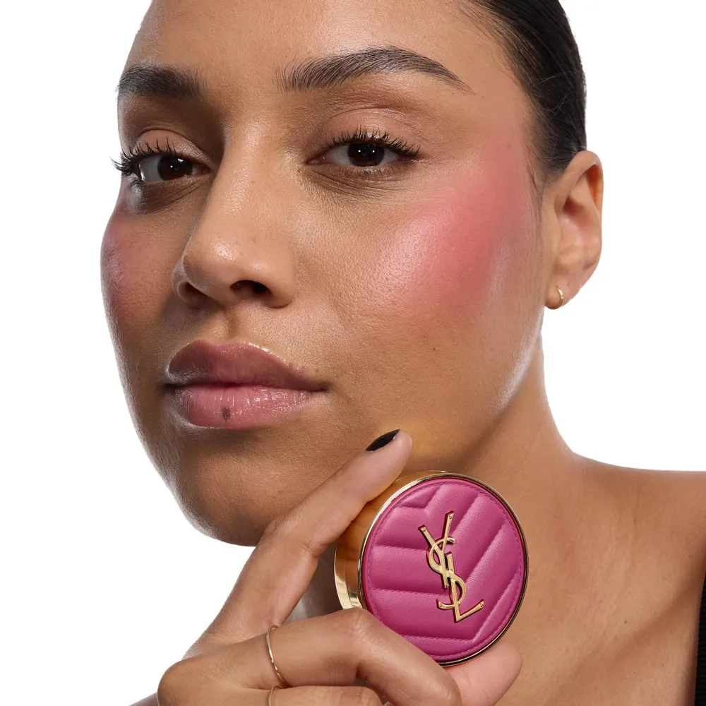 Yves Saint Laurent Make Me Blush 24H Powder Blush 03 Mischievous Magenta, foto 4