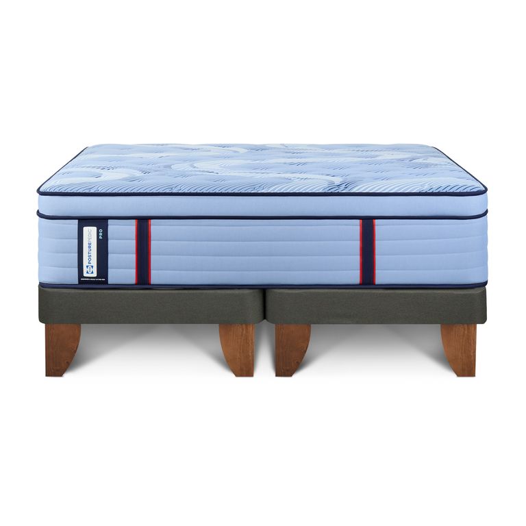 Cama Europea Posturepedic Pro 2 plazas X2.0