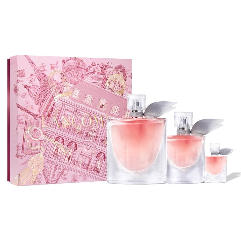 Set La Vie Est Belle Eau de Parfum 100 ml + Eau de Parfum 30 ml + Mini EDP 4 ml Edición Limitada