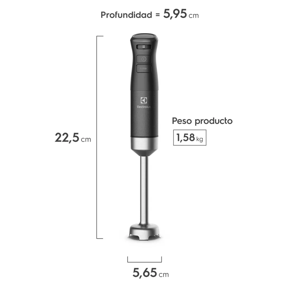 Electrolux Minipimer 3 en 1 Gris IBP70, foto 2