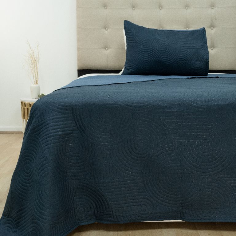 Quilt Bicolor 1 Plaza Multicolor