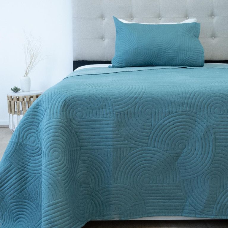 Quilt Bicolor 1 Plaza Multicolor