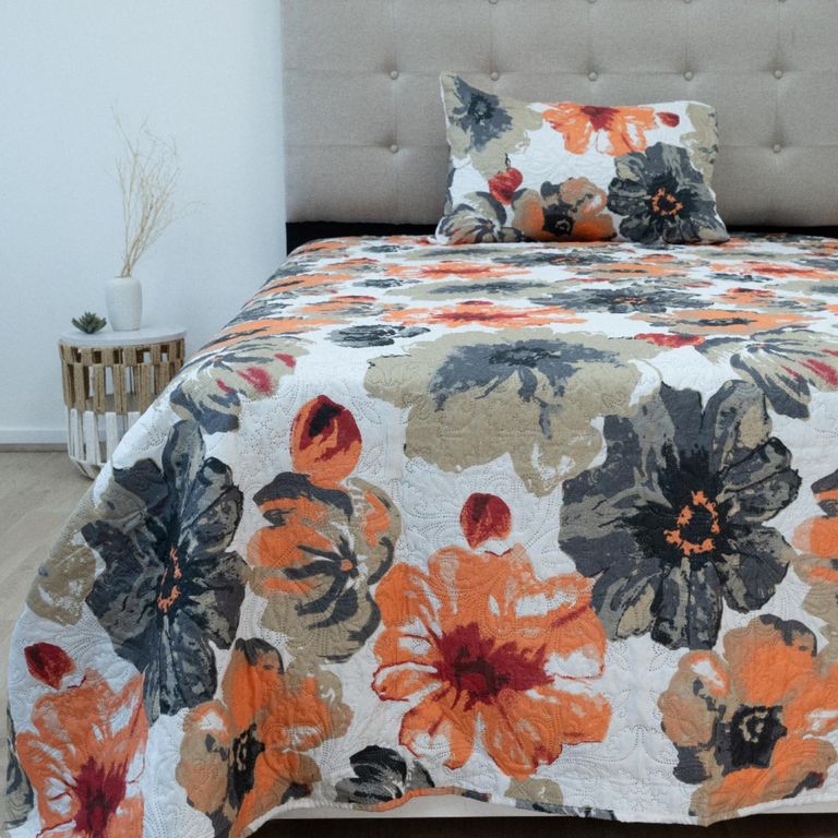 Quilt Estampado 1 Plaza Multicolor