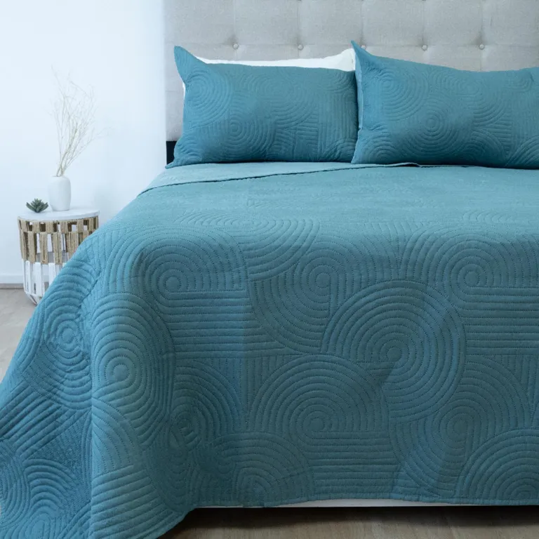 Quilt Bicolor 2 Plazas Multicolor