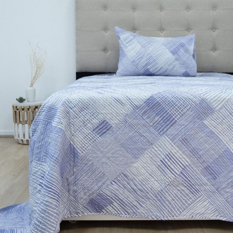 Quilt Estampado 1 Plaza Multicolor