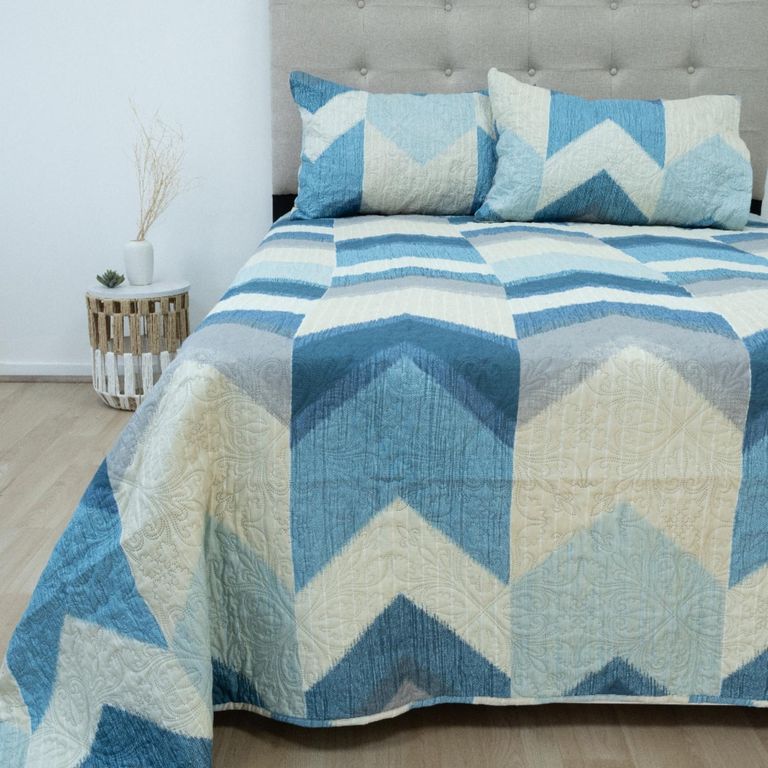 Quilt Estampado King Multicolor