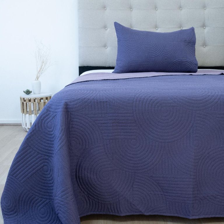 Quilt Bicolor 1 Plaza Multicolor