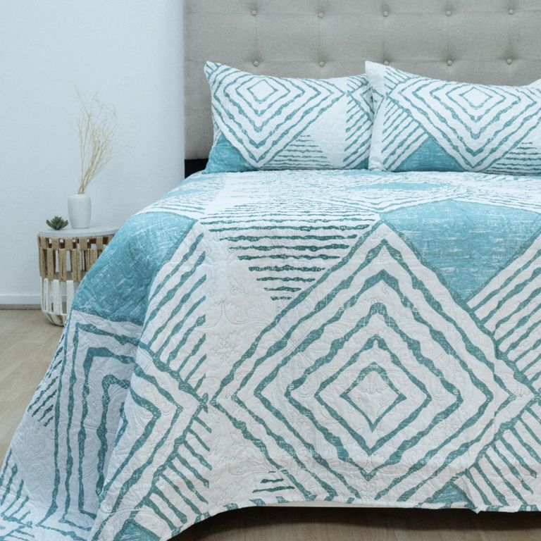 Quilt Estampado King Multicolor