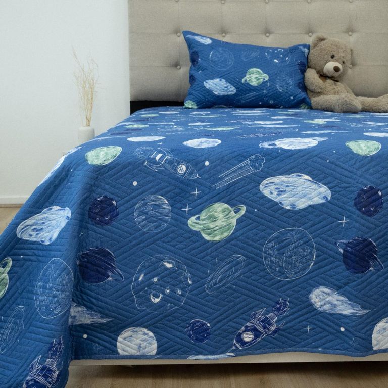 Quilt Estampado 1 Plaza Multicolor
