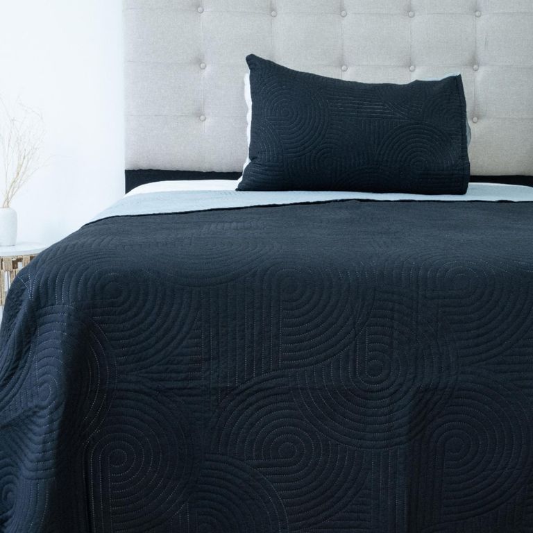 Quilt Bicolor 1 Plaza Multicolor