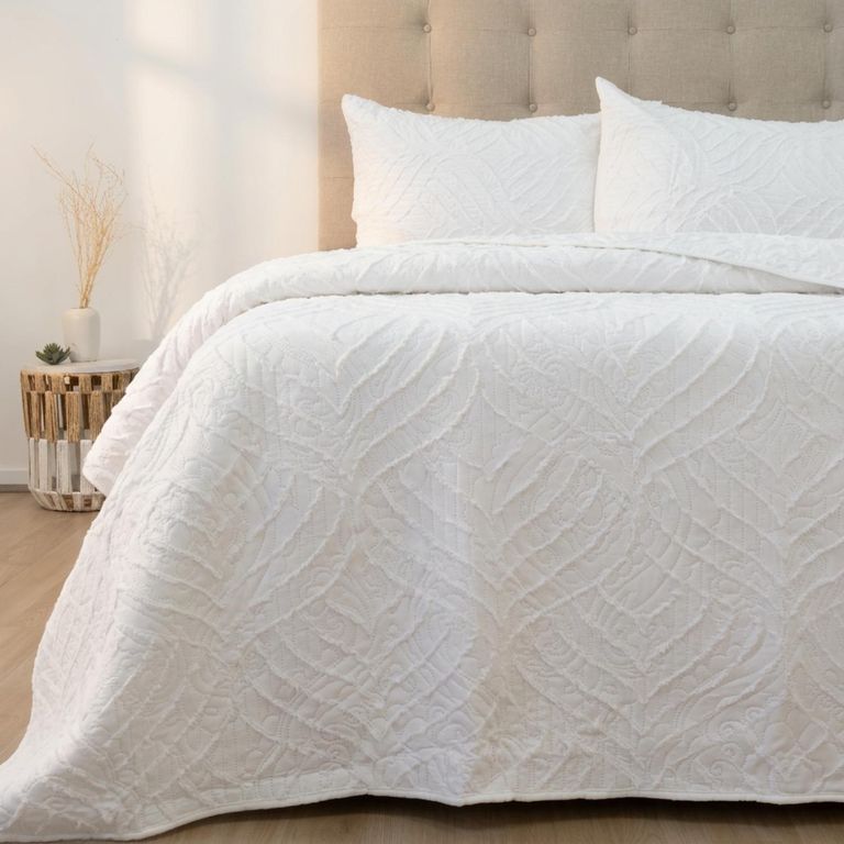 Quilt Touch 2 Plazas Blanco