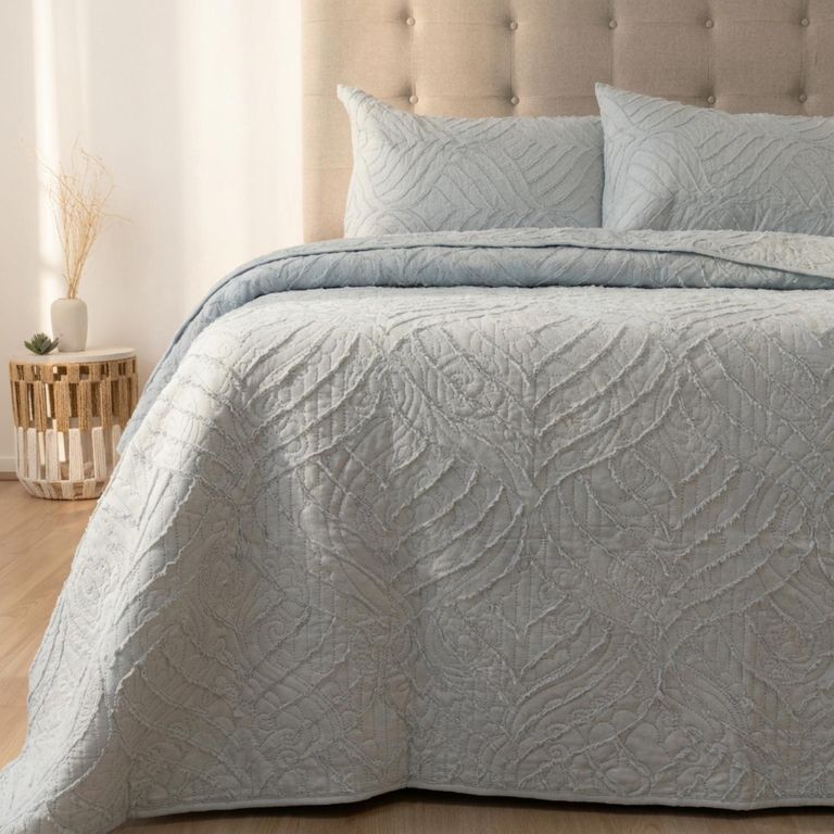 Quilt Touch King Gris