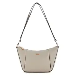 GUESS - Cartera Melody Shoulder Bag Mujer Gris