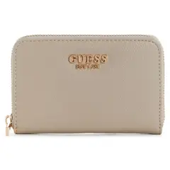 GUESS - Billetera Melody Medium Zip Mujer Gris