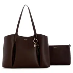 GUESS - Cartera Melody 2 en 1 Tote Mujer Café