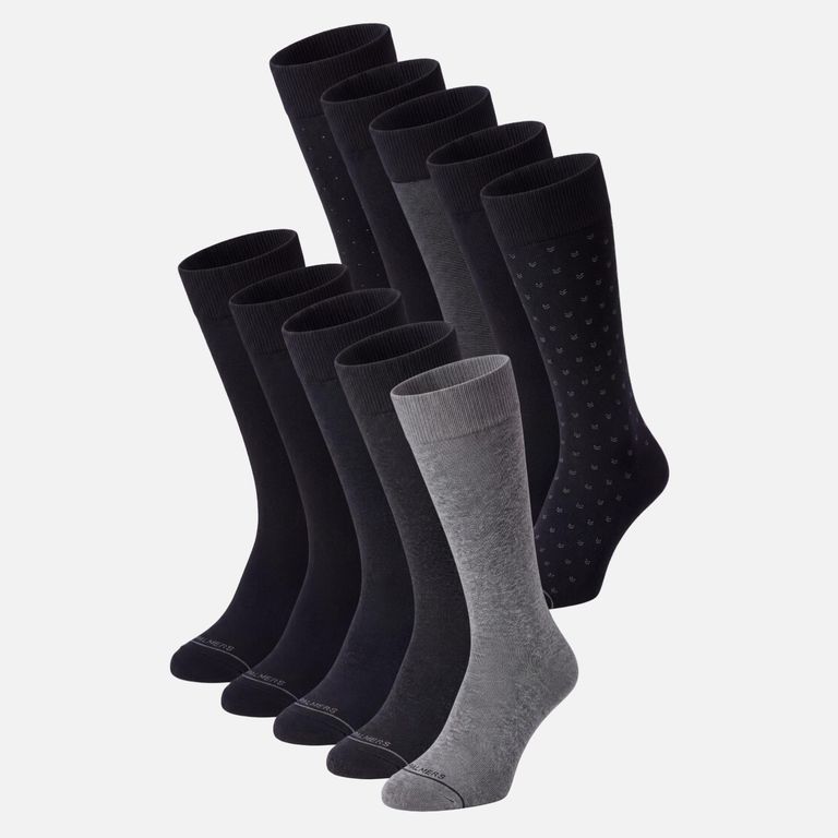 Pack 10 Calcetines Largos Hombre