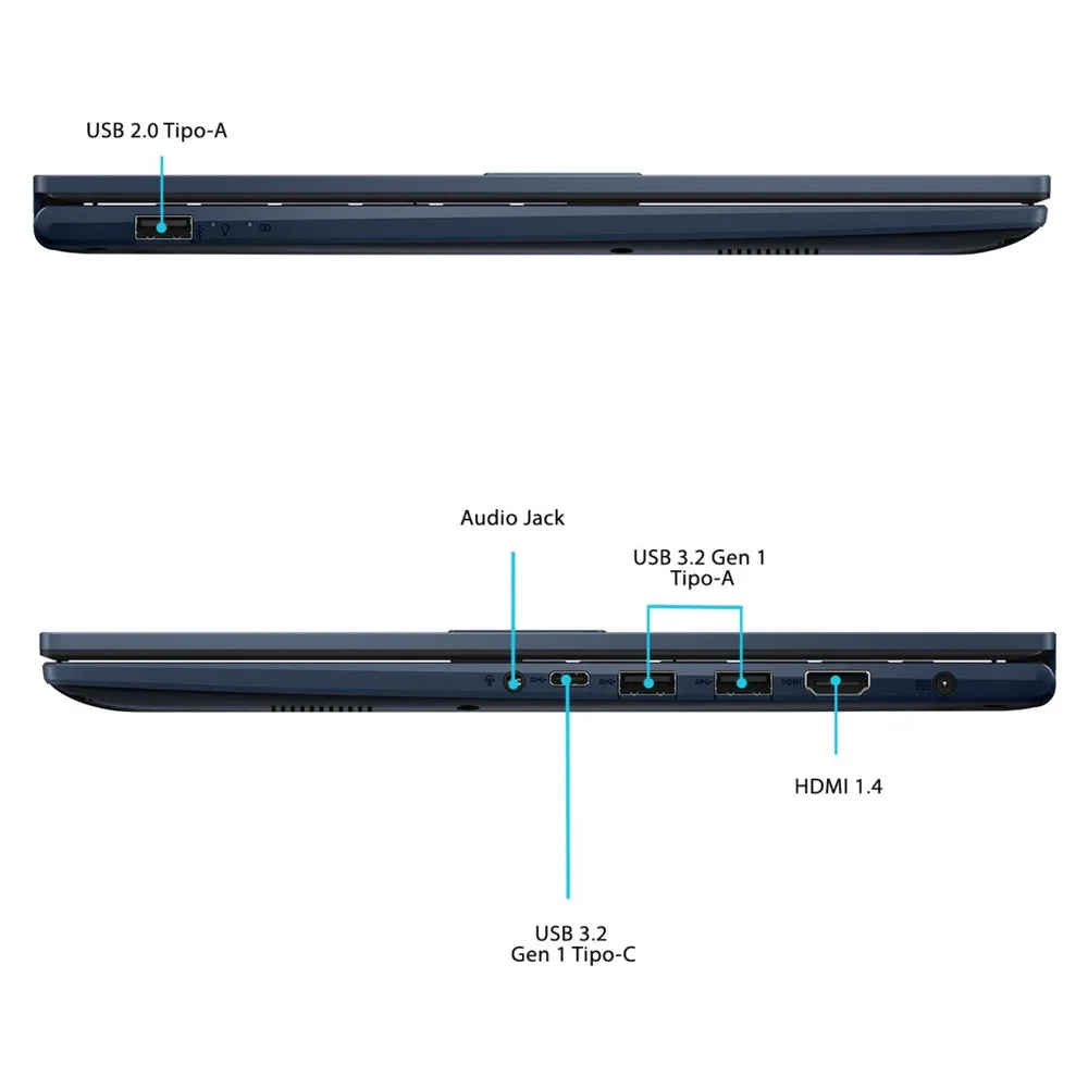 ASUS Vivobook 15 X1504VA-E84208W Core 5 16GB 512GB Quiet Blue, foto 6