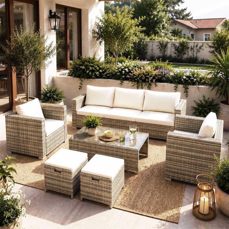 Terraza Gales 7 Puestos Caramelo