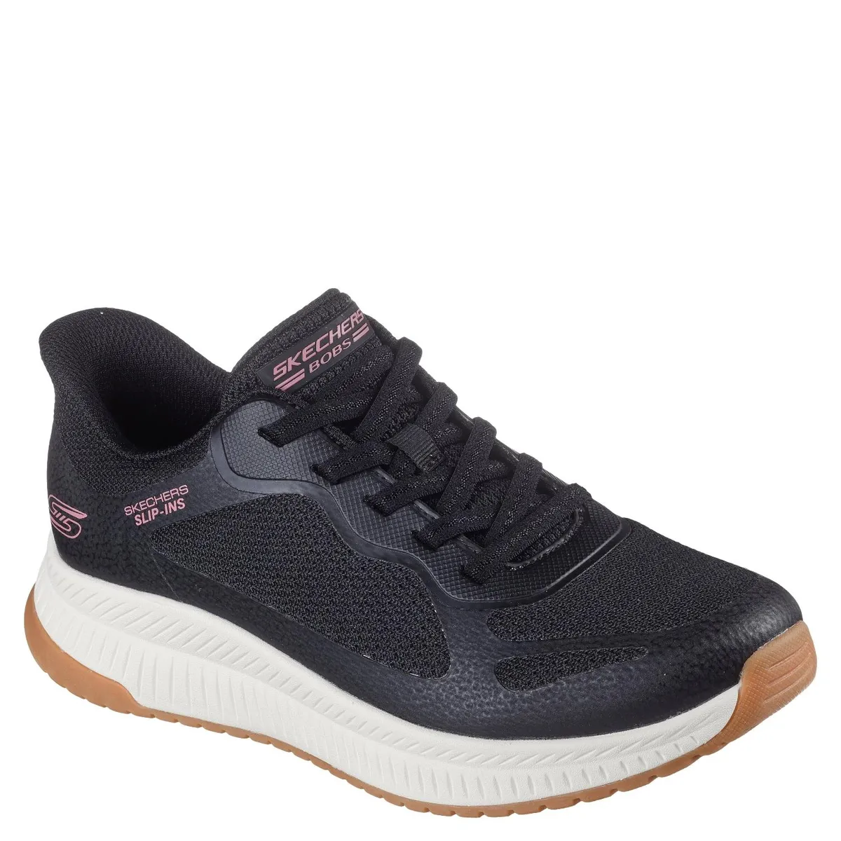 SKECHERS - Bobs Squad 4 Zapatilla Urbana Mujer Negro Skechers