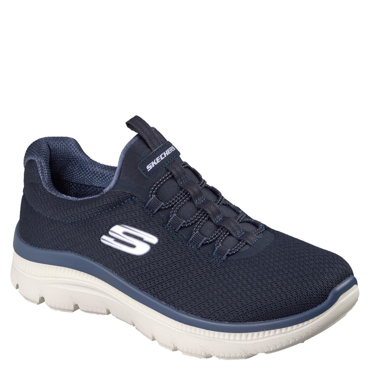 SKECHERS - NVY Summits Plus Zapatilla Urbana Mujer Azul Skechers