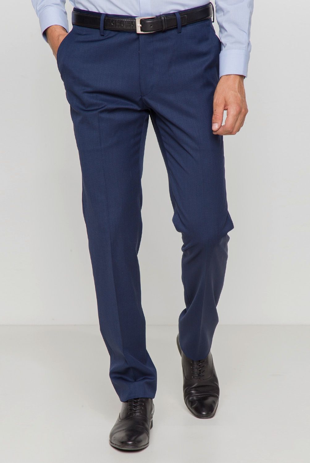 LA MARTINA - Pantalón Formal Lana Slim Fit Hombre La Martina