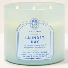 BATH & BODY WORKS - Vela Grande Laundry Day