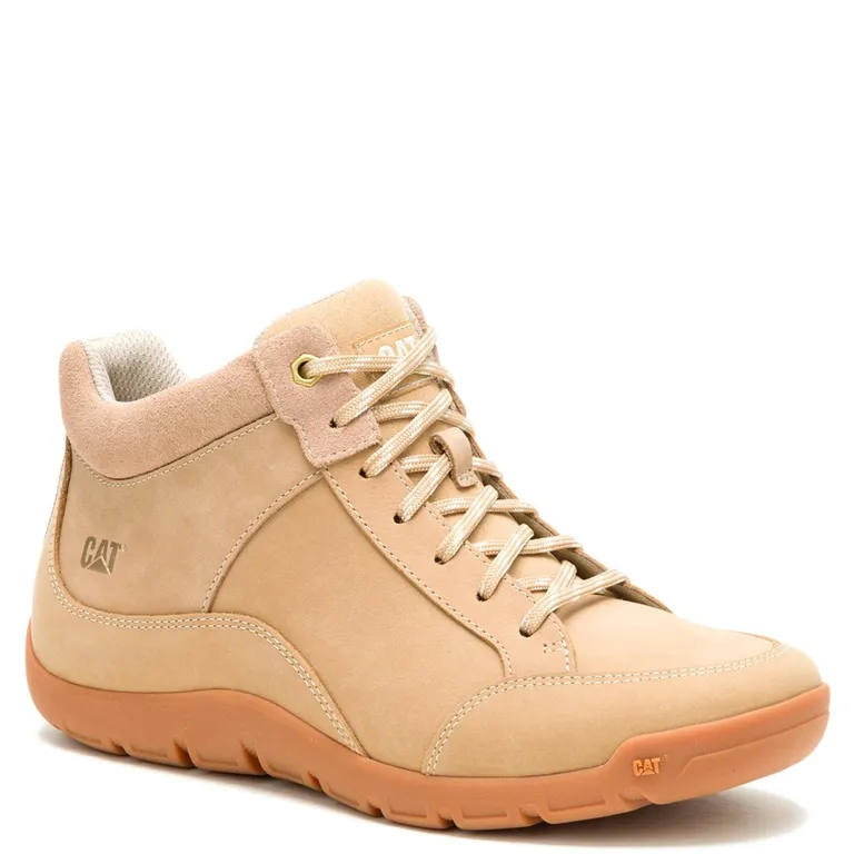 Versy Mid Zapatilla Urbana Mujer Cuero Beige