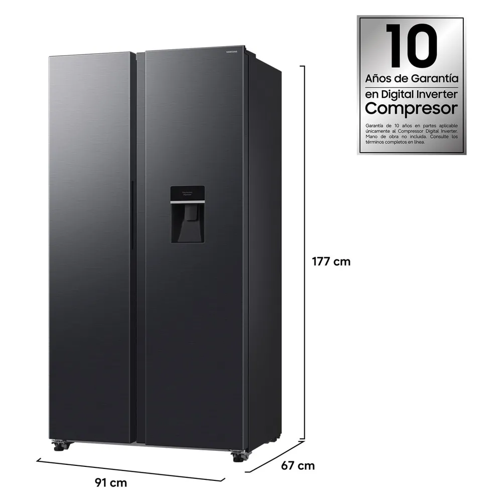 Refrigerador Side By Side 526 Litros con SpaceMax™, foto 3
