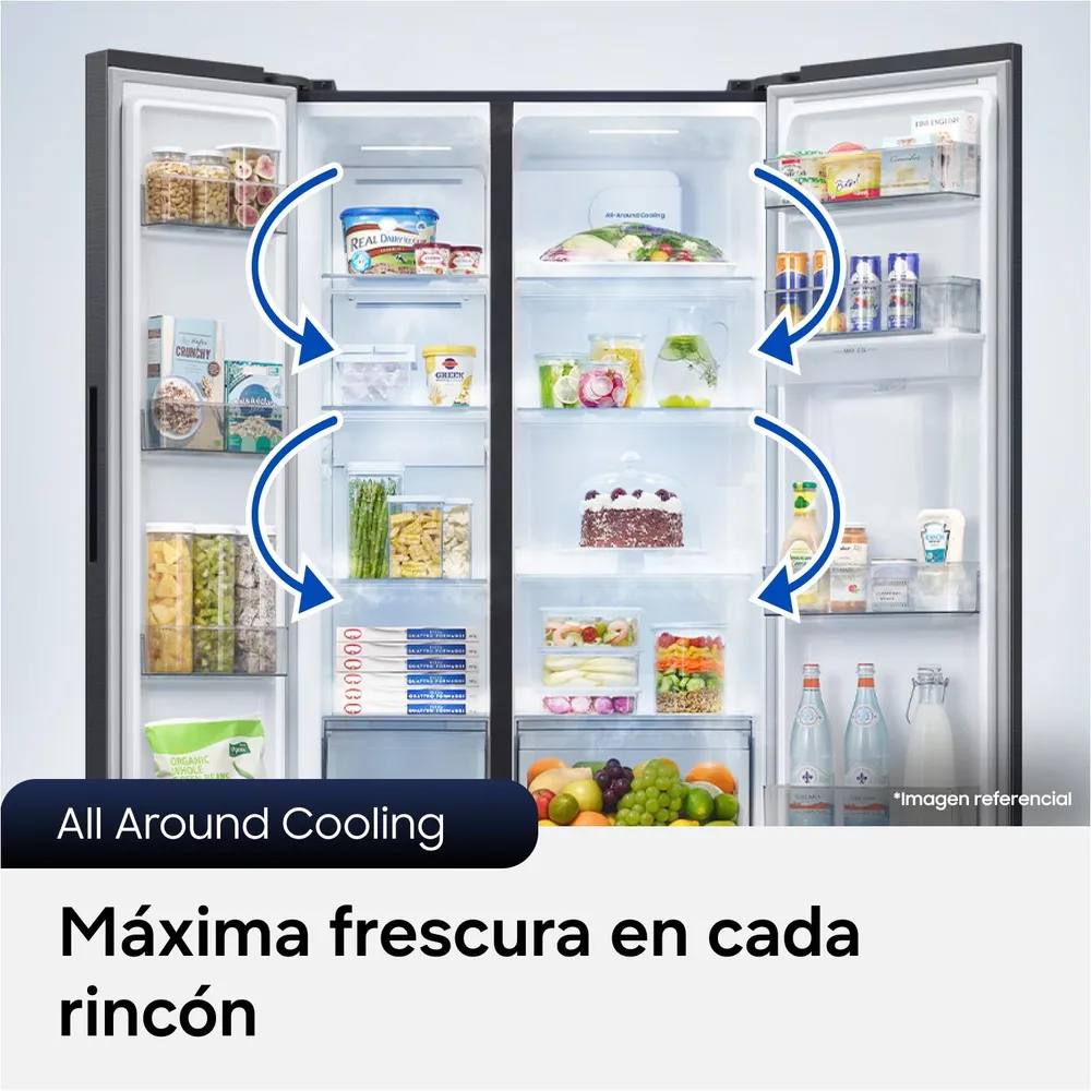 Refrigerador Side By Side 526 Litros con SpaceMax™, foto 6