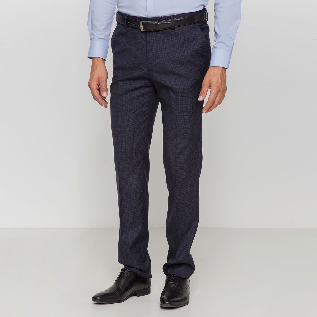 LA MARTINA - Pantalón Formal Lana Regular Fit Hombre La Martina