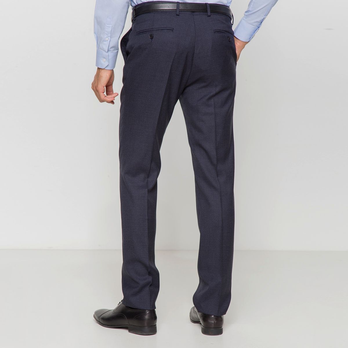 LA MARTINA - Pantalón Formal Lana Regular Fit Hombre La Martina