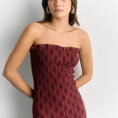 LOUNGE - Vestido Largo Mujer