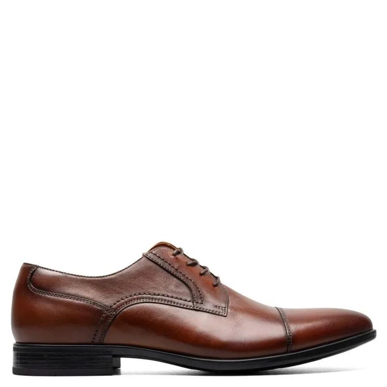 Zapatos Formal Hombre Cuero Café
