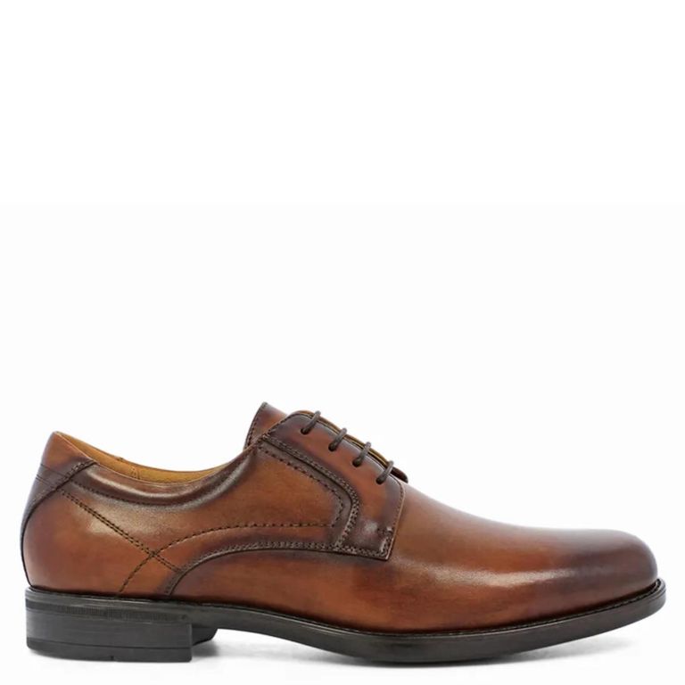 Zapatos Formal Hombre Cuero Café
