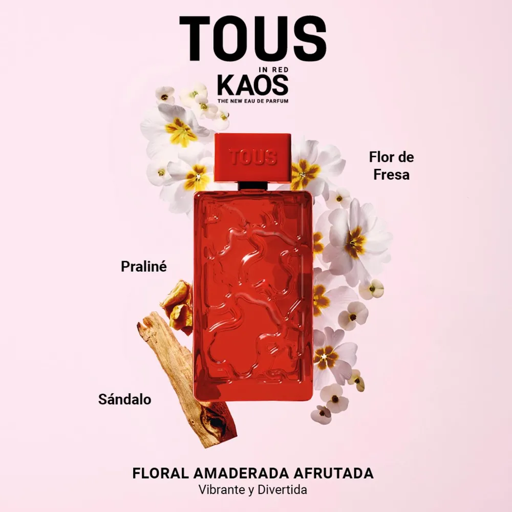 Tous Kaos In Red EDP 100 ml, foto 3