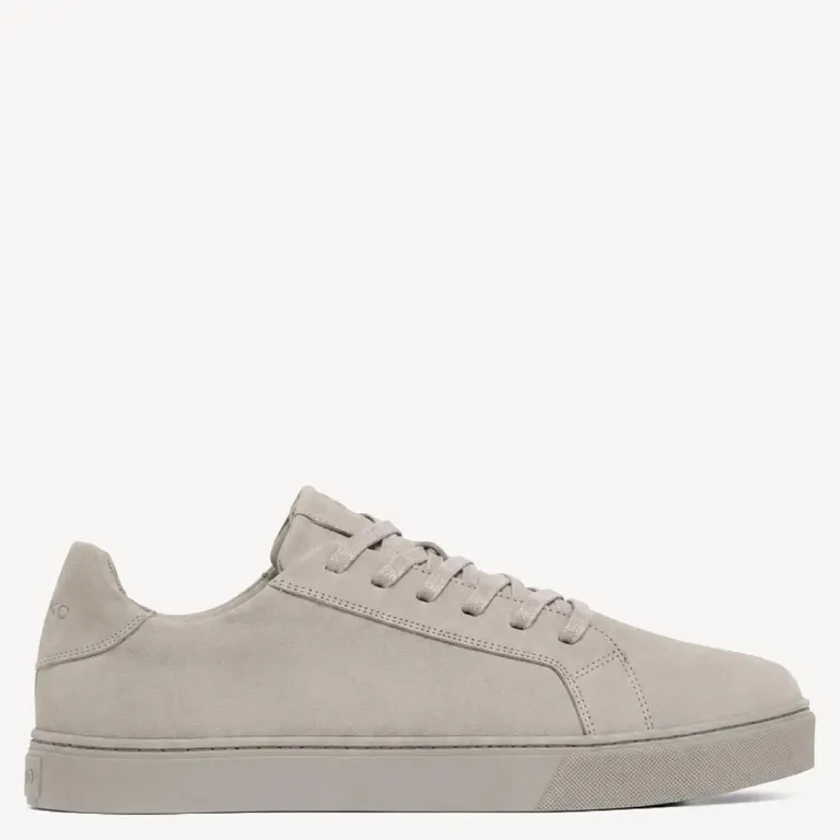 Zapato Casual Hombre Cuero Gris