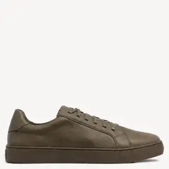 TRAUKO - Zapato Casual Hombre Cuero Verde