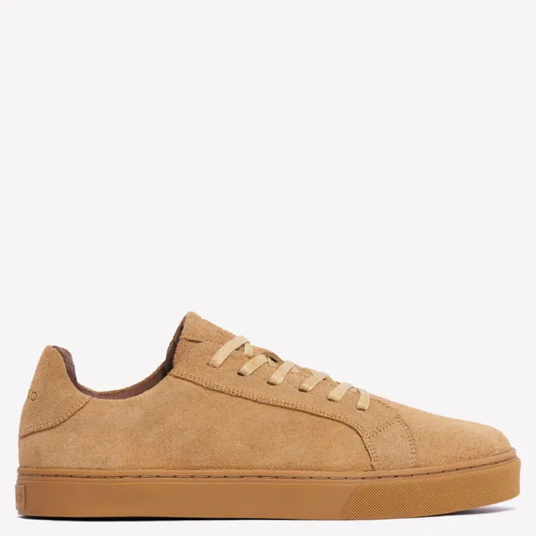 Zapato Casual Hombre Cuero Beige