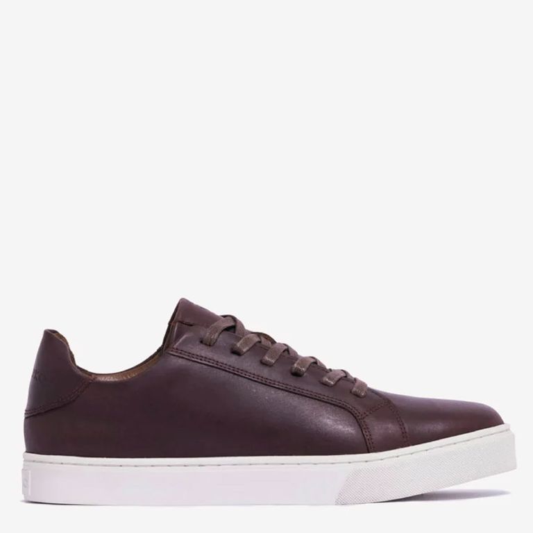Zapato Casual Hombre Cuero Café