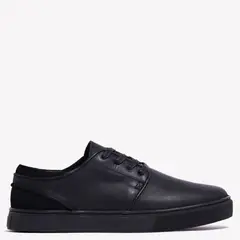 TRAUKO - Zapato Casual Hombre Cuero Negro