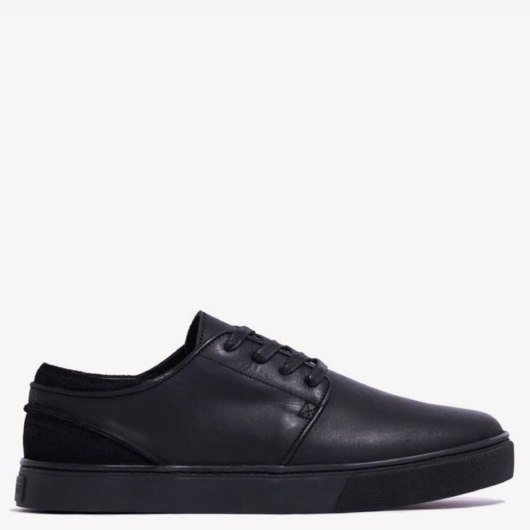 Zapato Casual Hombre Cuero Negro