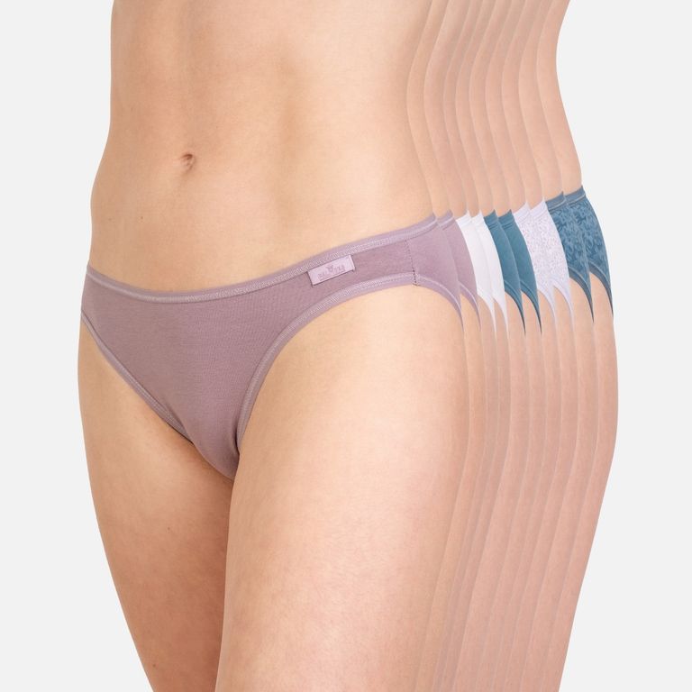 Pack De 10 Calzones Bikinis Algodón Mujer