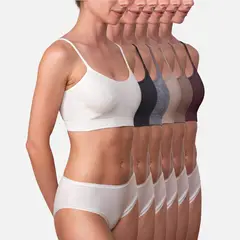 PALMERS - Pack De 6 Petos Algodón Mujer