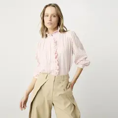 BASEMENT - Camisa 100% Algodón Mujer