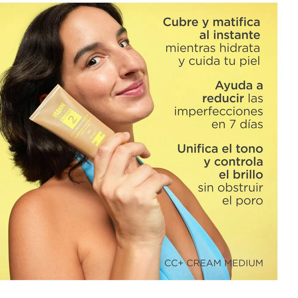 Isdin Acniben CC+ Cream SPF 30 Medium, foto 2