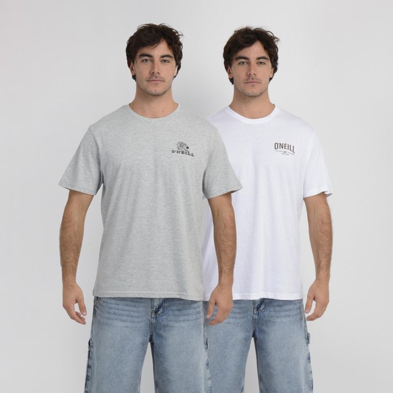 Pack De 2 Poleras Manga Corta Hombre