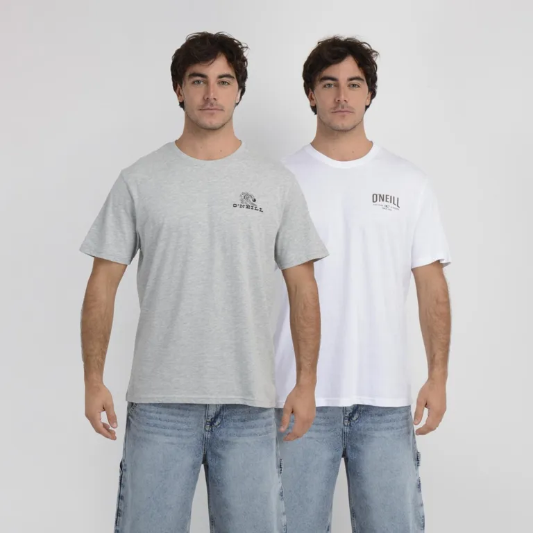 Pack De 2 Poleras Manga Corta Hombre