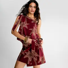 CASA CORAL - Blusa Bali Estampada Mujer