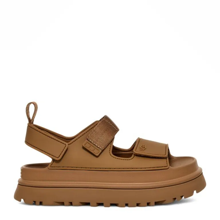Zapatilla Urbana Mujer Cuero Café
